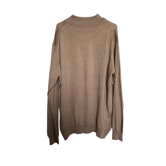 Merino Wool Pullover Lyle & Scott XXL OldMoney DarkAcademia Gorpcore Scotland - Picture 3 of 9